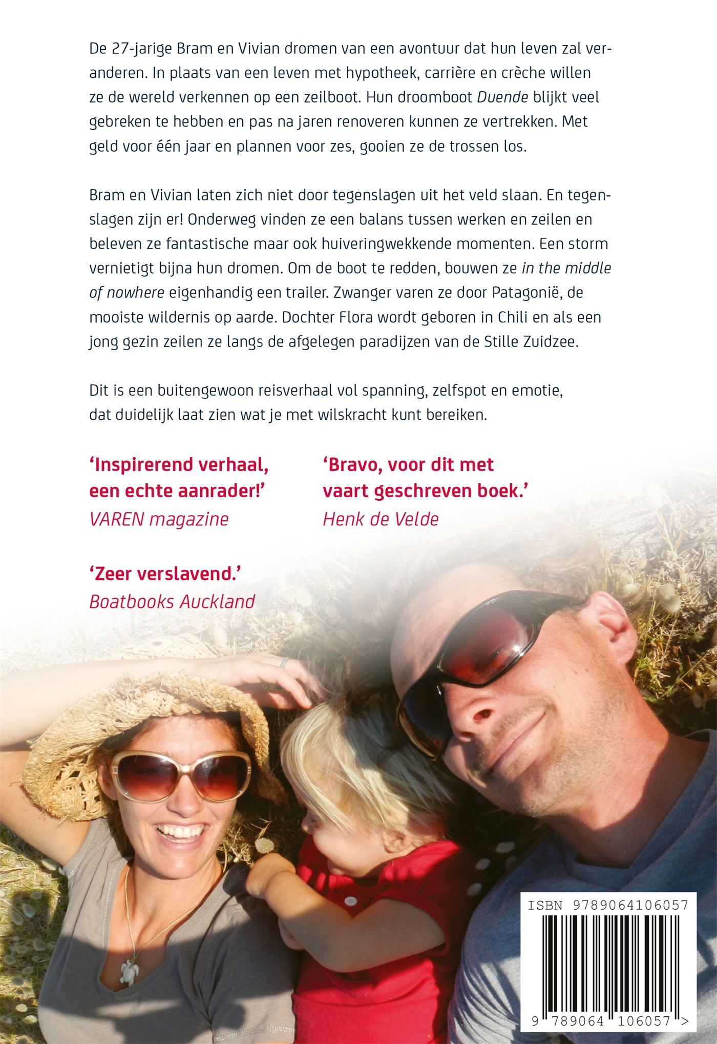 Achterkant van Blijven drijven