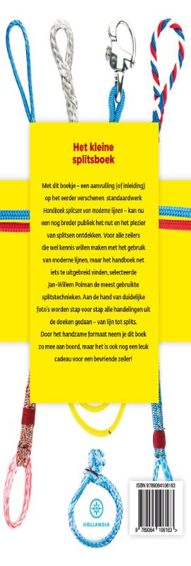 Achterkant van Het kleine splitsboek