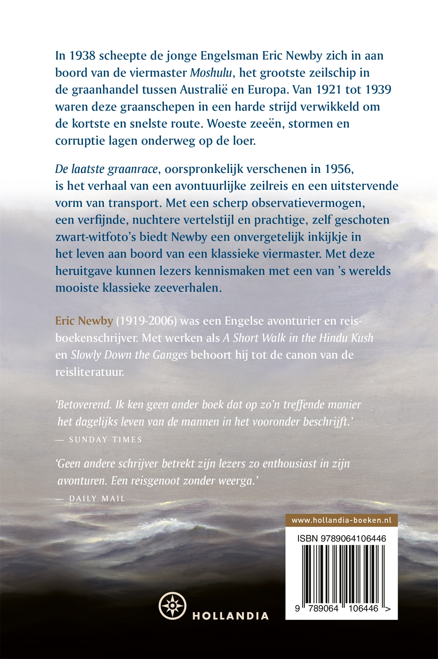 Achterkant van De laatste graanrace