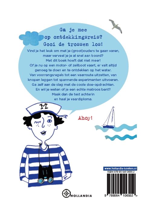 Achterkant van Samen de boot in