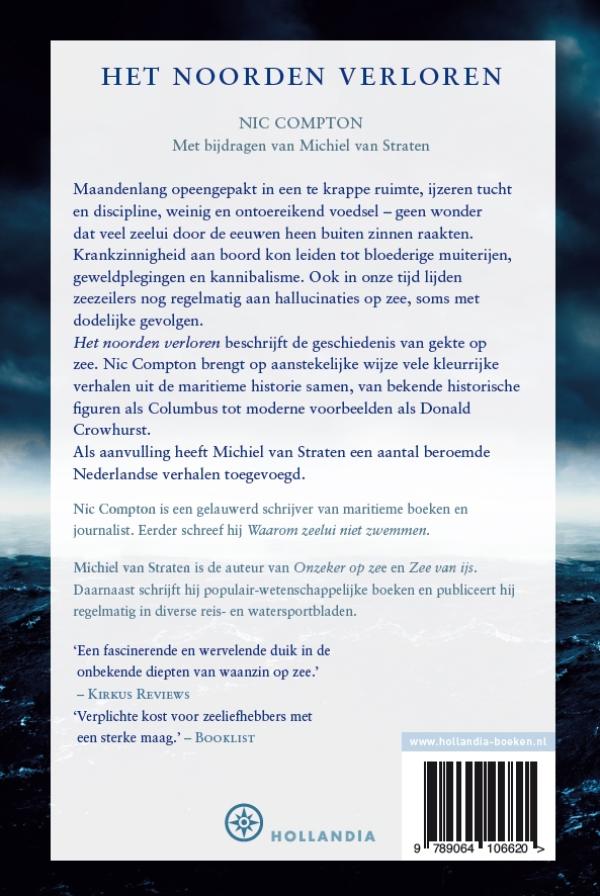 Achterkant van Het noorden verloren
