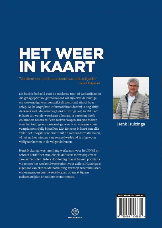 Achterkant van Het weer in kaart