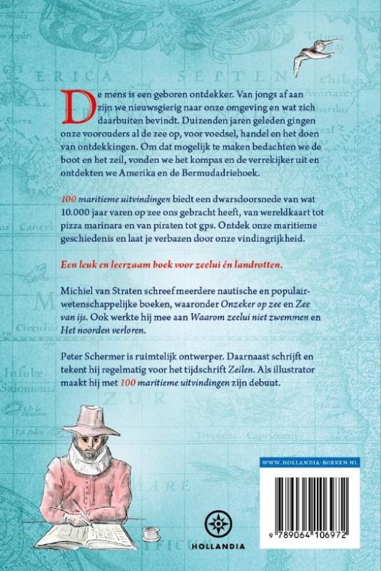 Achterkant van 100 maritieme uitvindingen