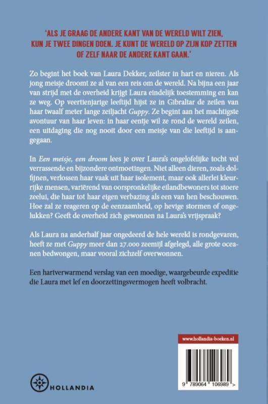 Achterkant van Een meisje, een droom