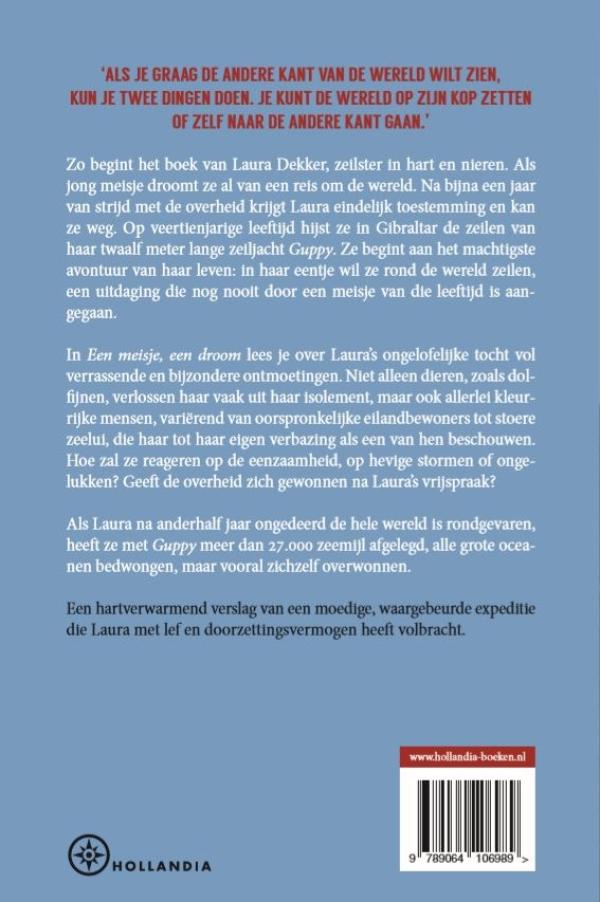 Achterkant van Een meisje, een droom