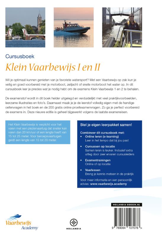 Achterkant van Cursusboek