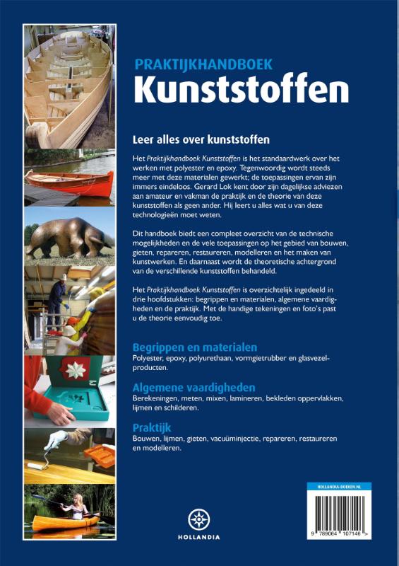 Achterkant van Praktijkhandboek Kunststoffen