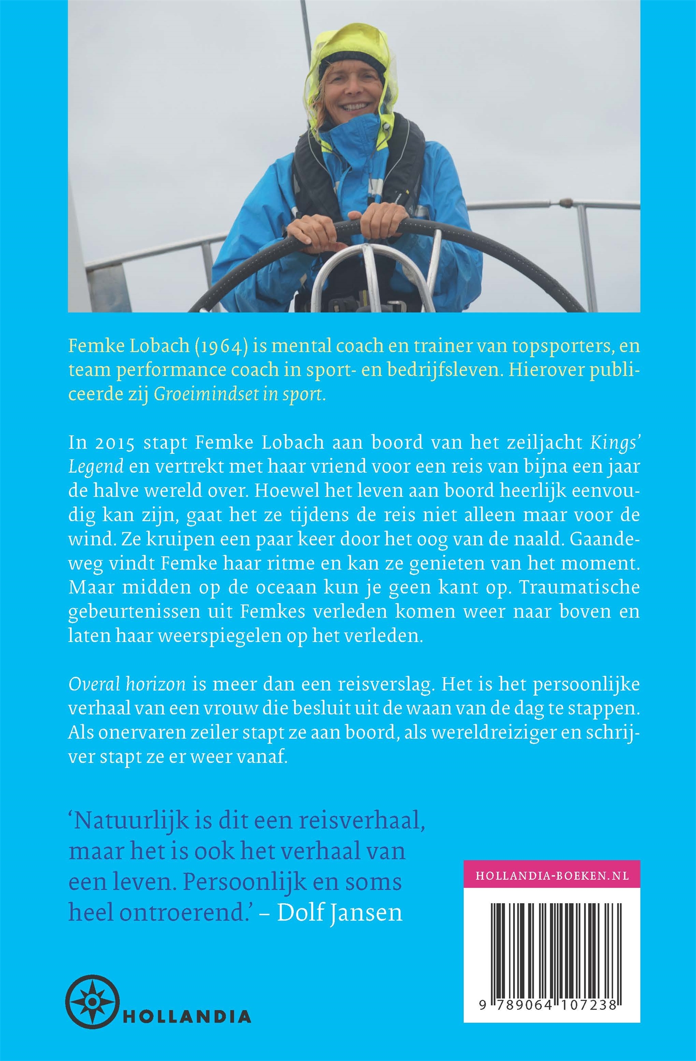 Achterkant van Overal horizon