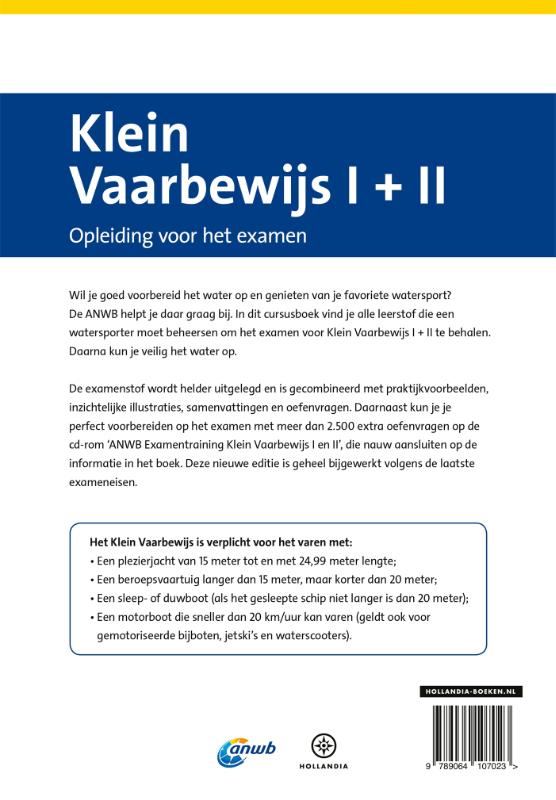 Achterkant van Cursusboek