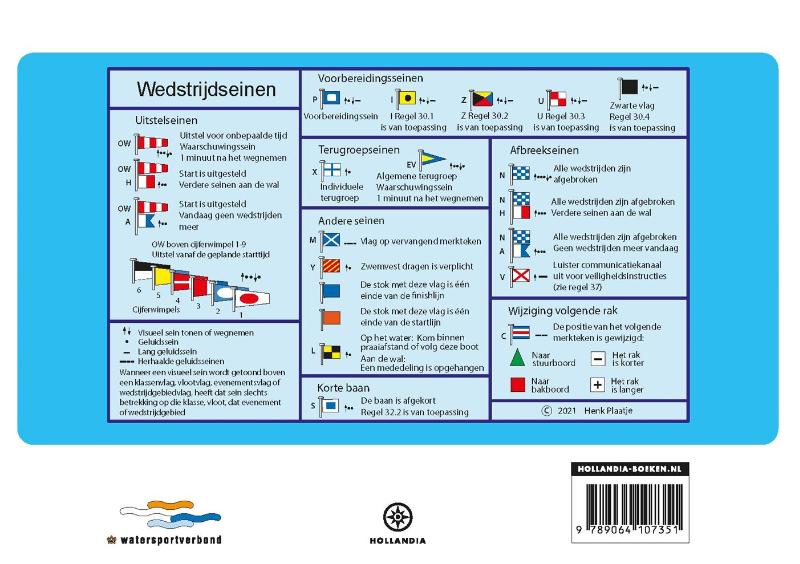 Achterkant van Het Regelschrift 2021-2024