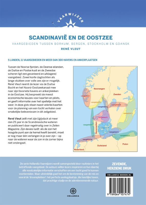 Achterkant van Vaarwijzer Scandinavië en de Oostzee