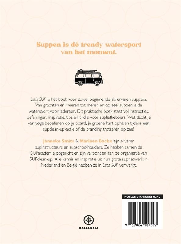 Achterkant van Let's SUP