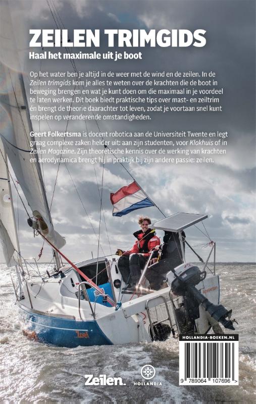 Achterkant van Zeilen trimgids