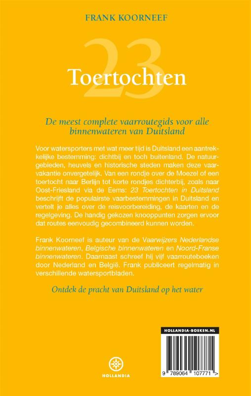 Achterkant van 23 toertochten in Duitsland