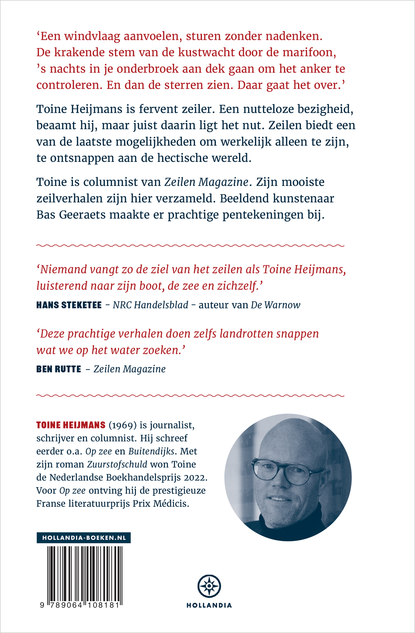 Achterkant van Verwaaid