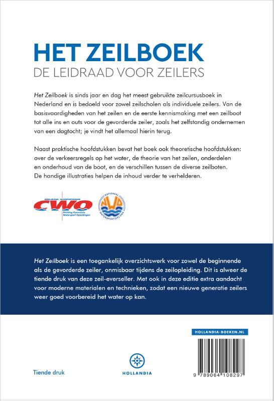 Achterkant van Het Zeilboek