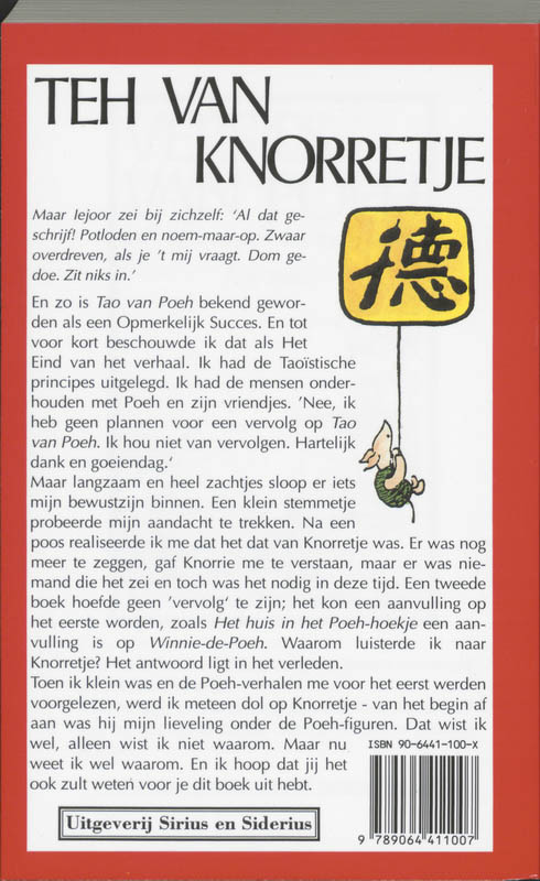 Achterkant van Teh van Knorretje