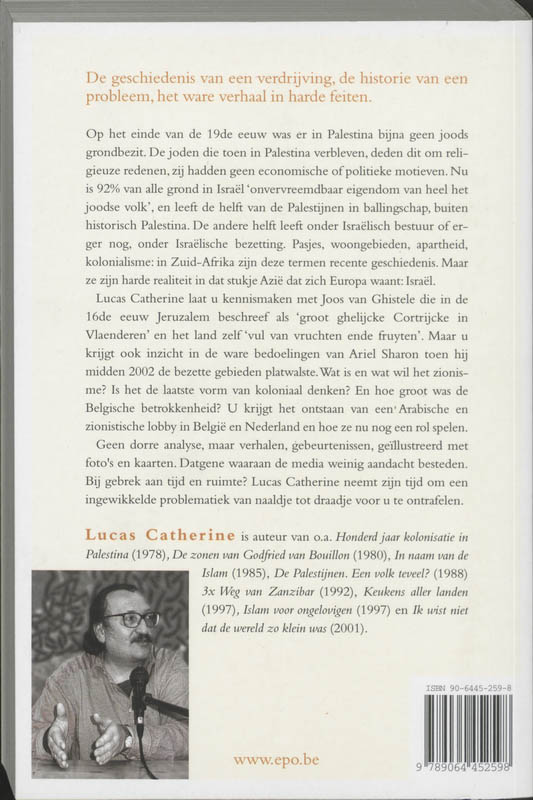 Achterkant van Palestina