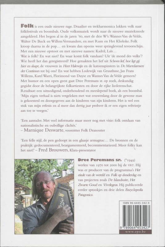 Achterkant van Naar de bronnen van de Folk