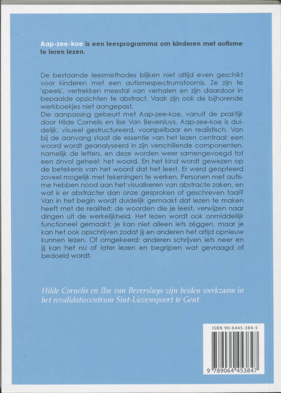 Achterkant van Aap - Zee - Koe