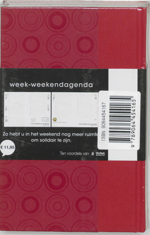 Achterkant van 2007 Weekweekend ontdekker