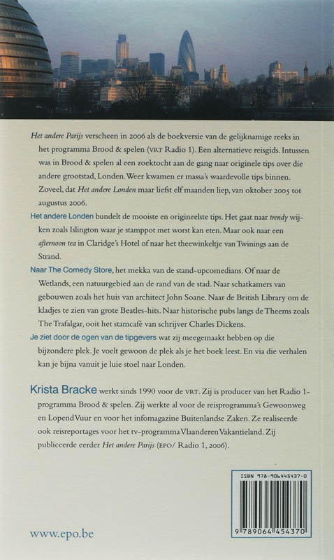 Achterkant van Het andere Londen