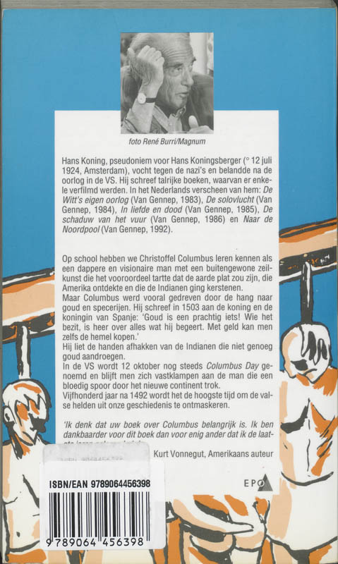 Achterkant van Columbus