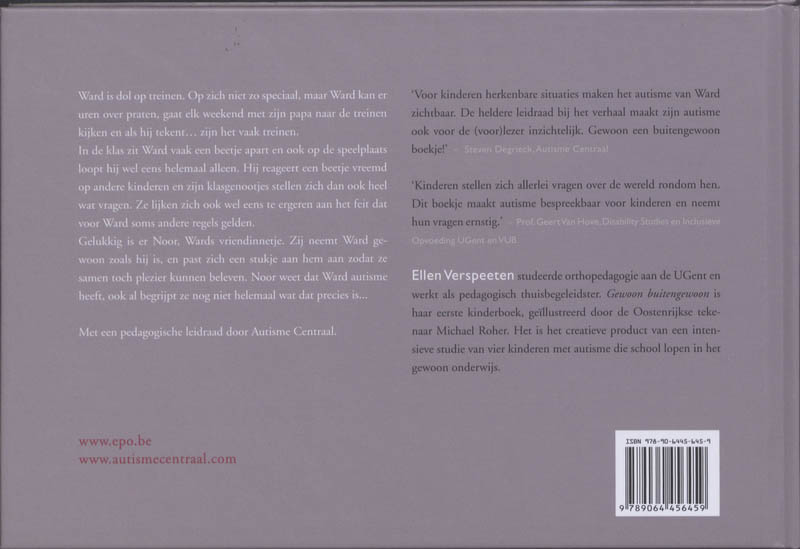 Achterkant van Gewoon Buitengewoon