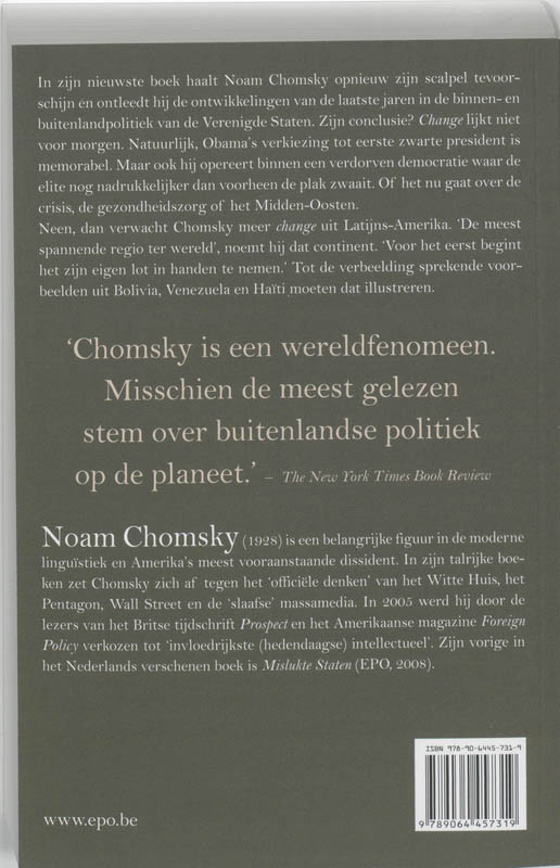 Achterkant van Hoop en toekomst