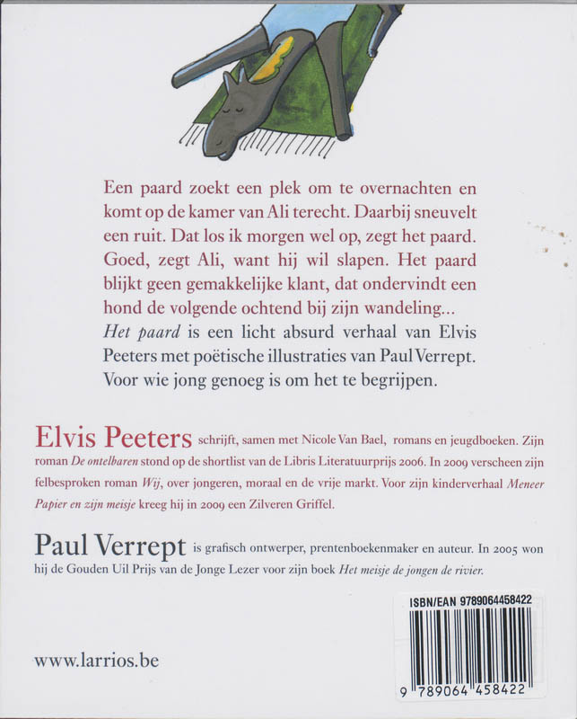 Achterkant van Het paard