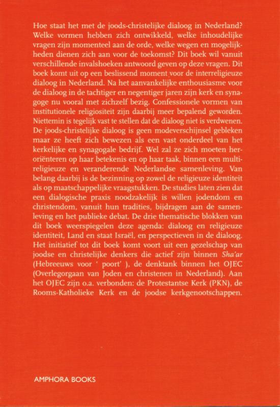 Achterkant van Geloven in de dialoog