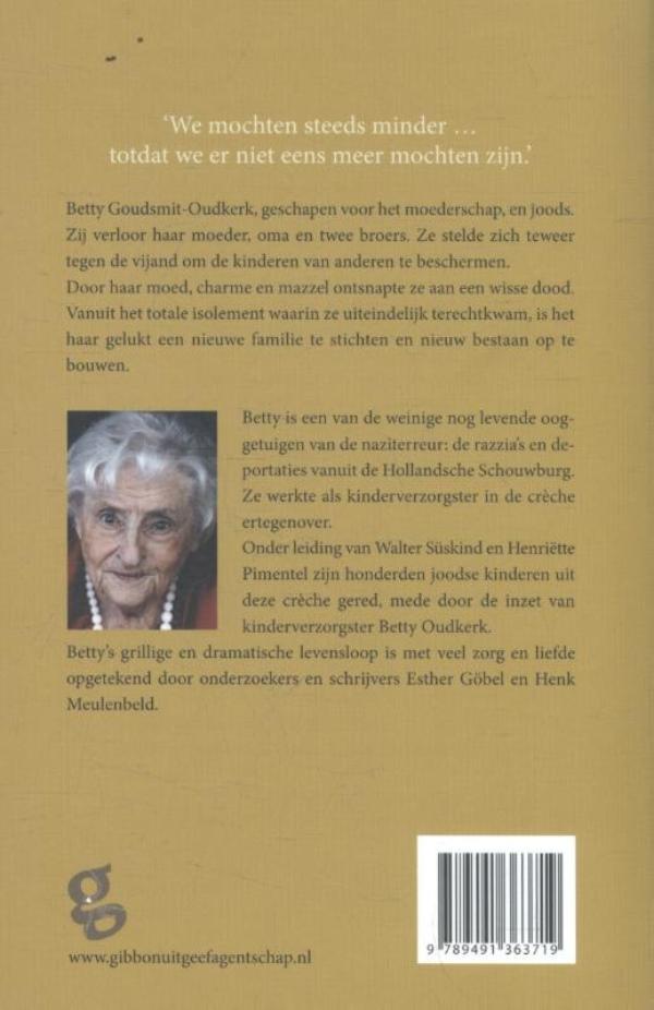 Achterkant van Betty