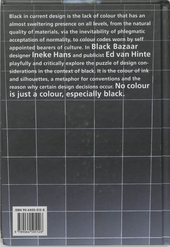 Achterkant van Black Bazaar