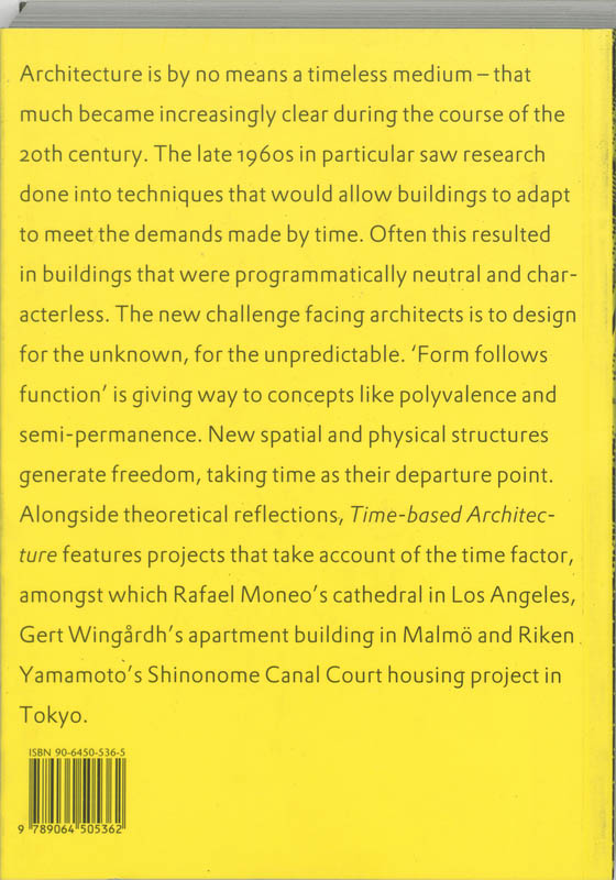 Achterkant van Time-based Architecture