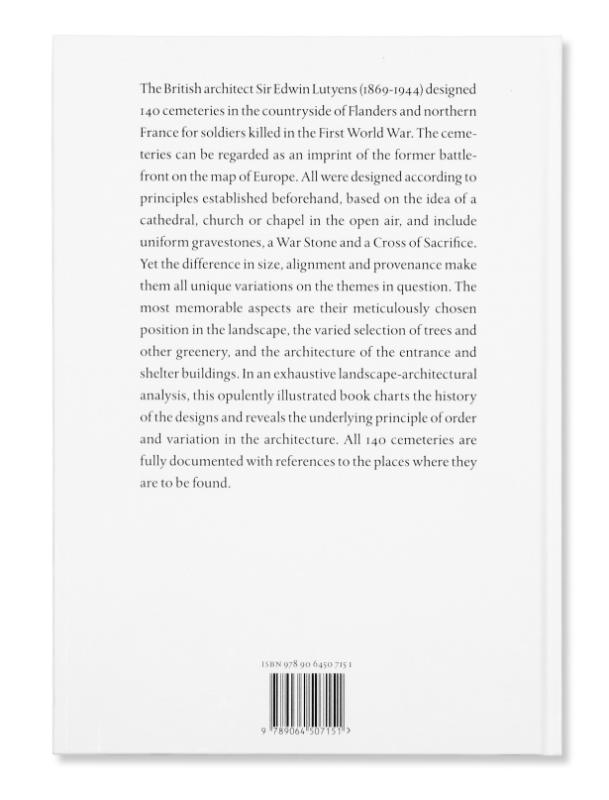 Achterkant van Cemeteries of the Great War by Edwin Lutyens