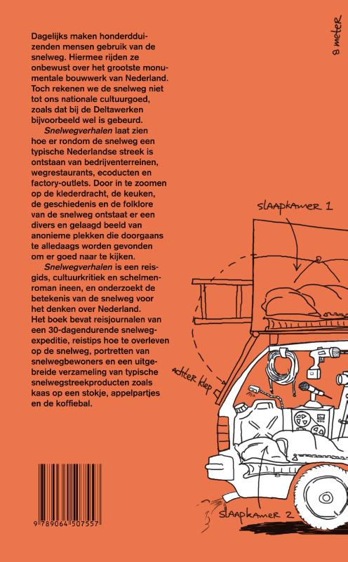 Achterkant van Snelwegverhalen