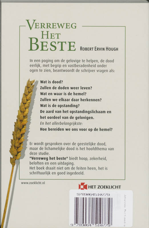 Achterkant van Verreweg het beste