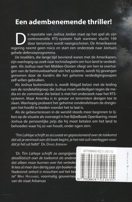 Achterkant van Naderend onheil