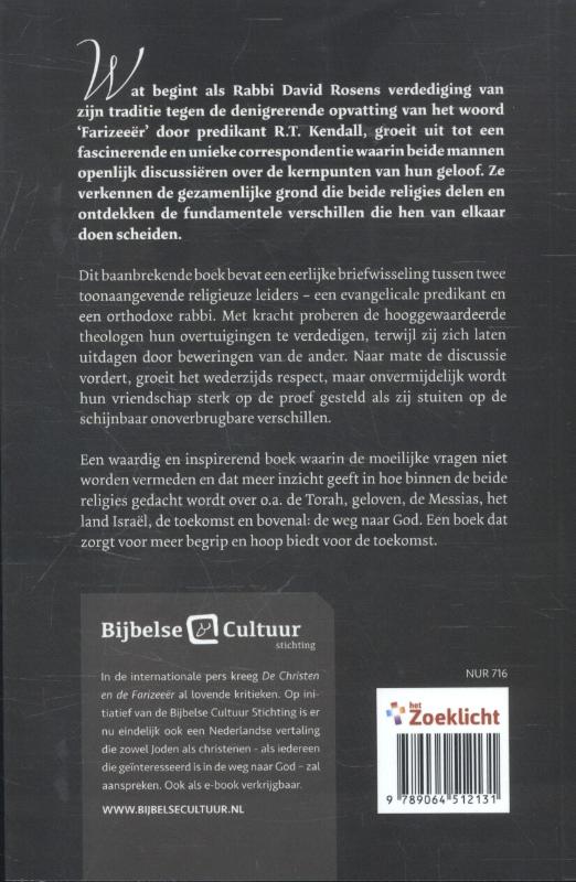 Achterkant van De Christen en de Farizeeër