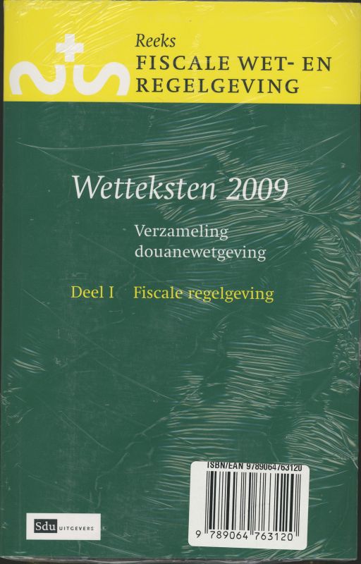 Achterkant van 2009