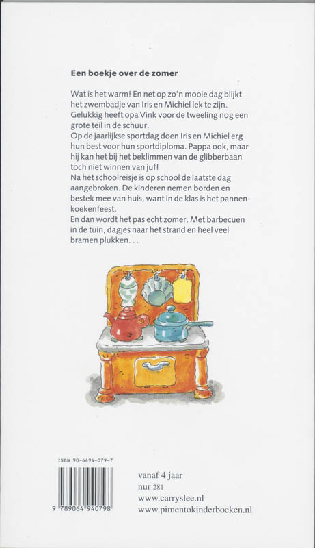 Achterkant van Zandtaartjes