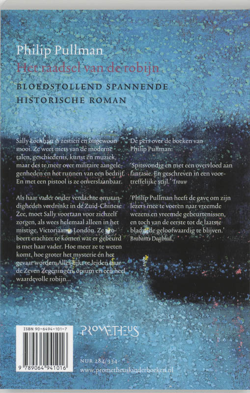Achterkant van Het raadsel van de robijn