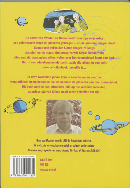Achterkant van Het zonnestelsel