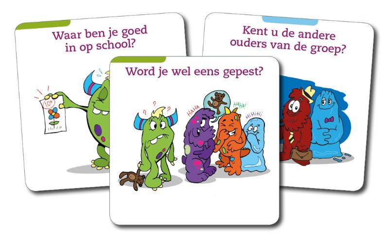Achterkant van Kaartspel Startgesprek