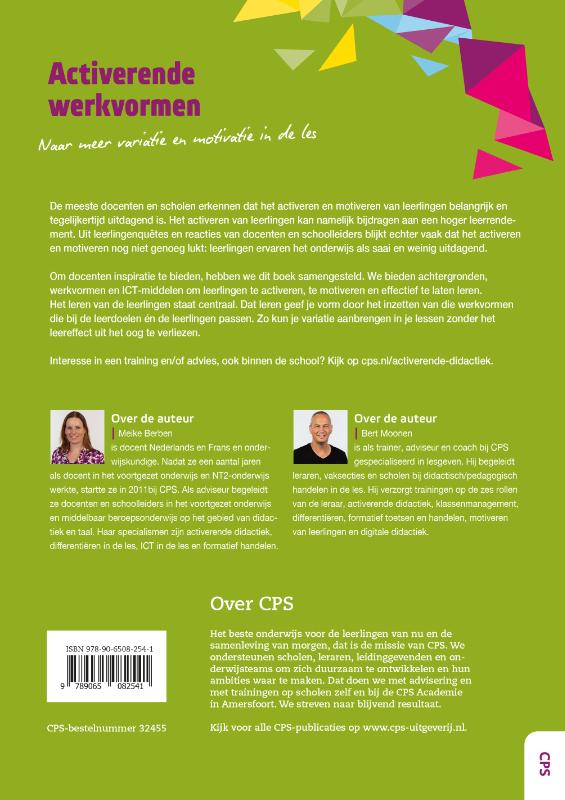 Achterkant van Activerende werkvormen