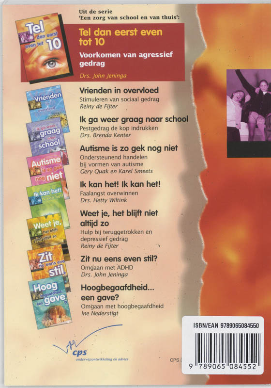 Achterkant van Tel dan eerst even tot tien