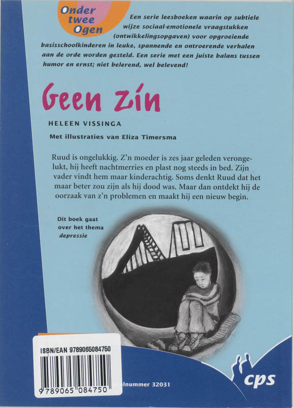 Achterkant van Geen zin