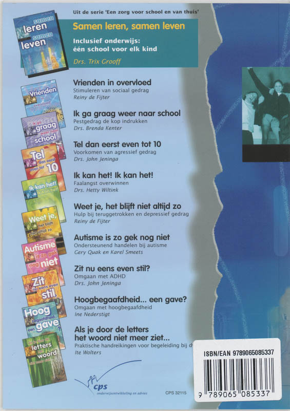 Achterkant van Samen leren, samen leven