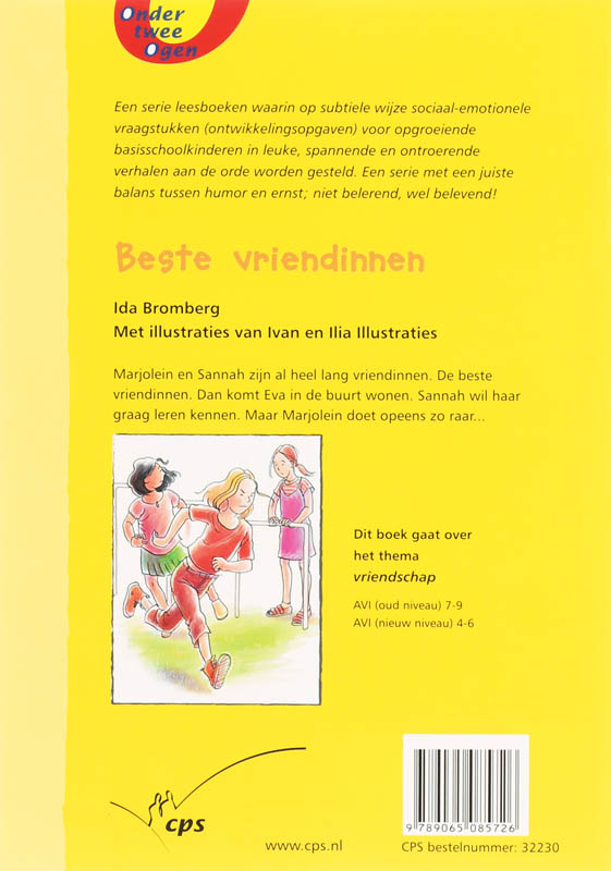 Achterkant van Beste vriendinnen