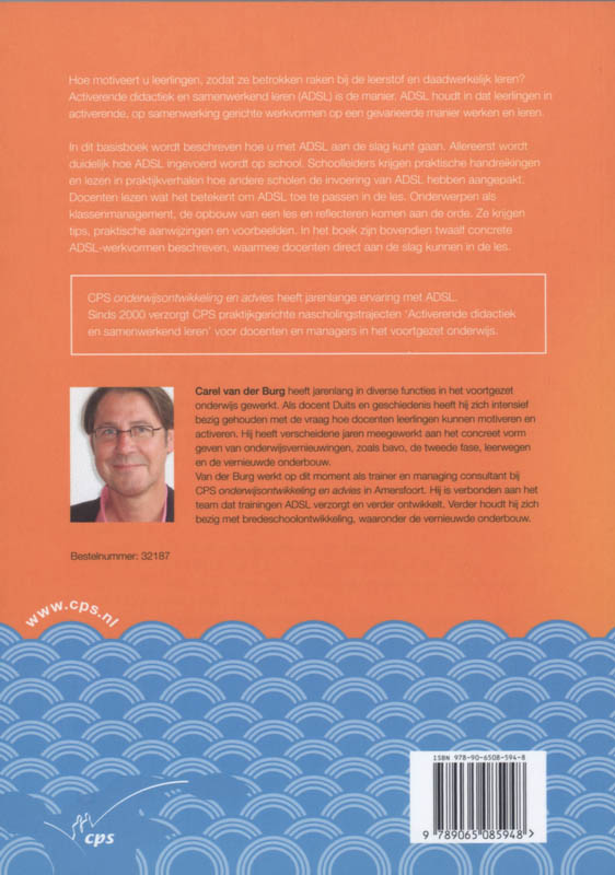 Achterkant van Basisboek Activerende didactiek en samenwerkend leren